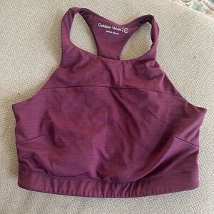 Outdoor voices crop tank/sports bra